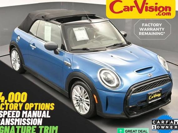MINI COOPER CONVERTIBLE 2022 WMW43DL07N3N59527 image